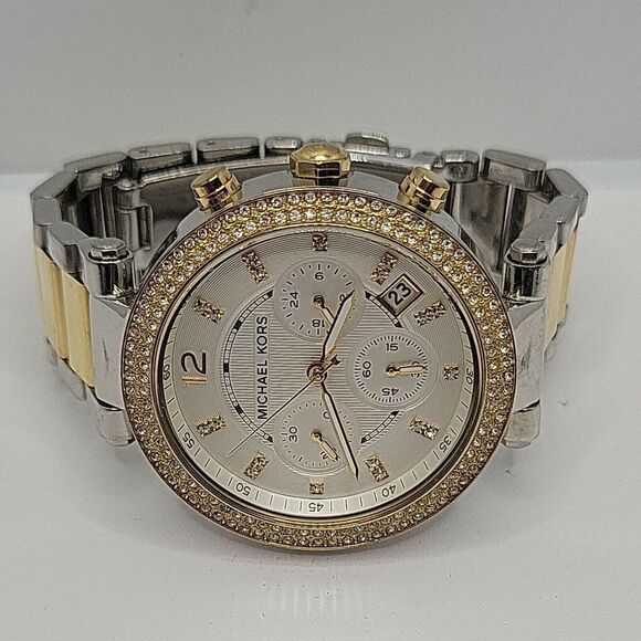 Michael Kors MK5626 Womens Stainless Steel Analog Silver Dial Quartz Watch BC769 - Picture 6 of 10